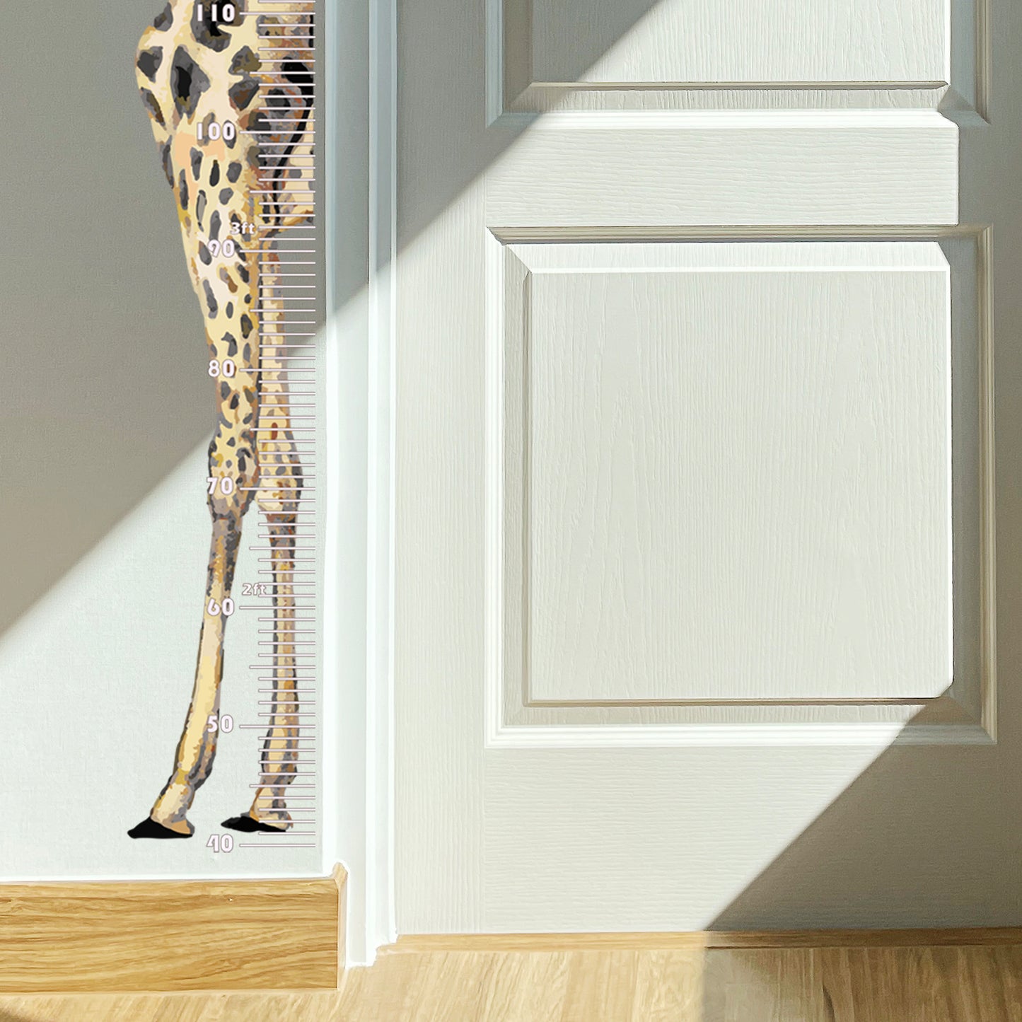 Giraffe height chart