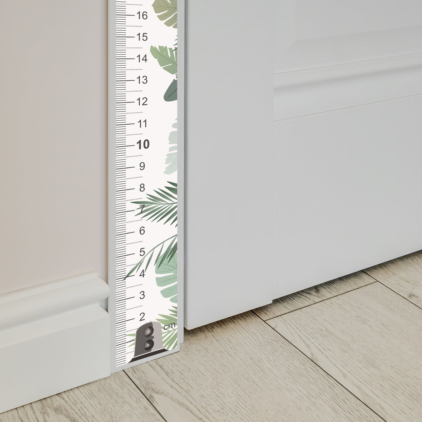 Leaf design - Door frame height chart