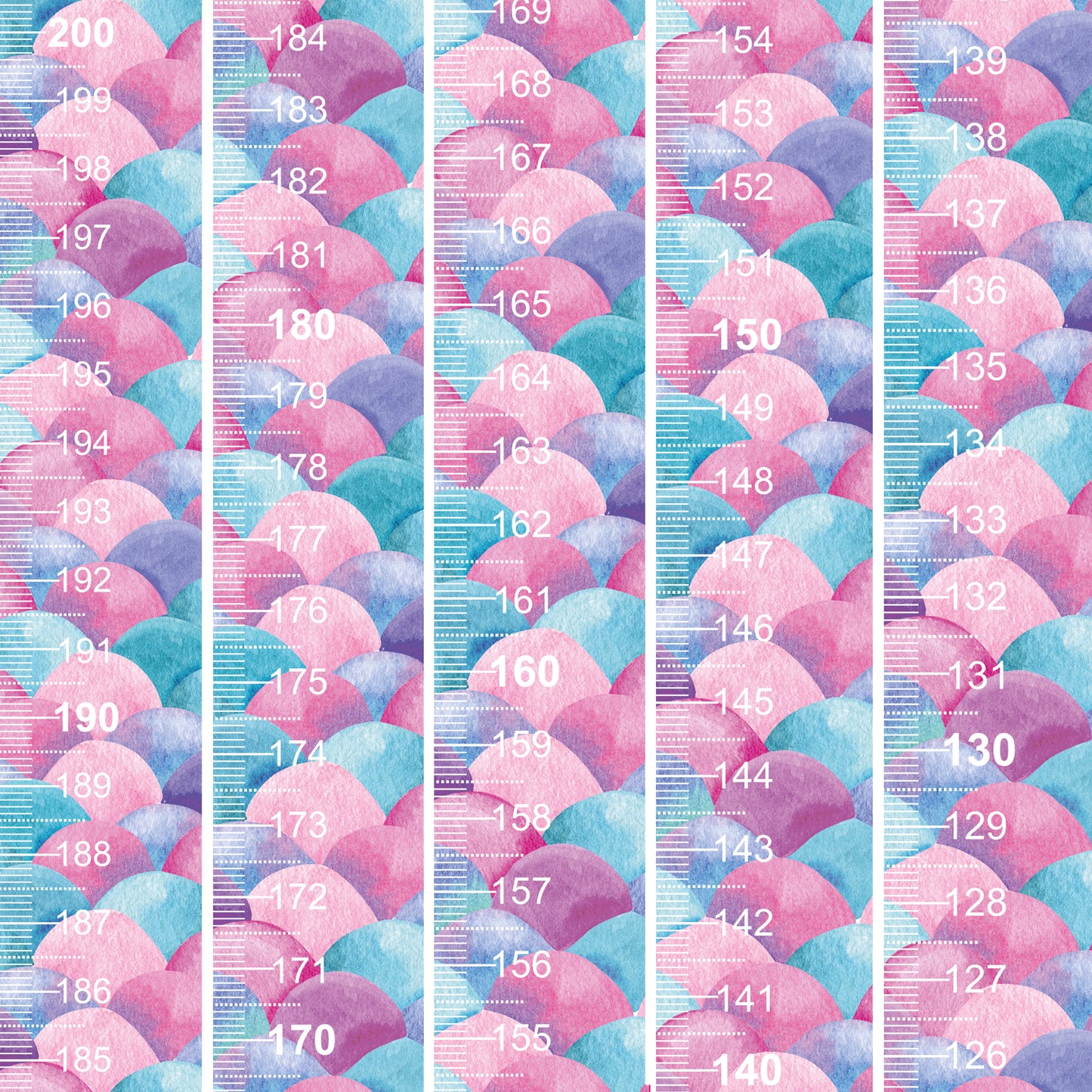 Mermaid design - Door frame height chart