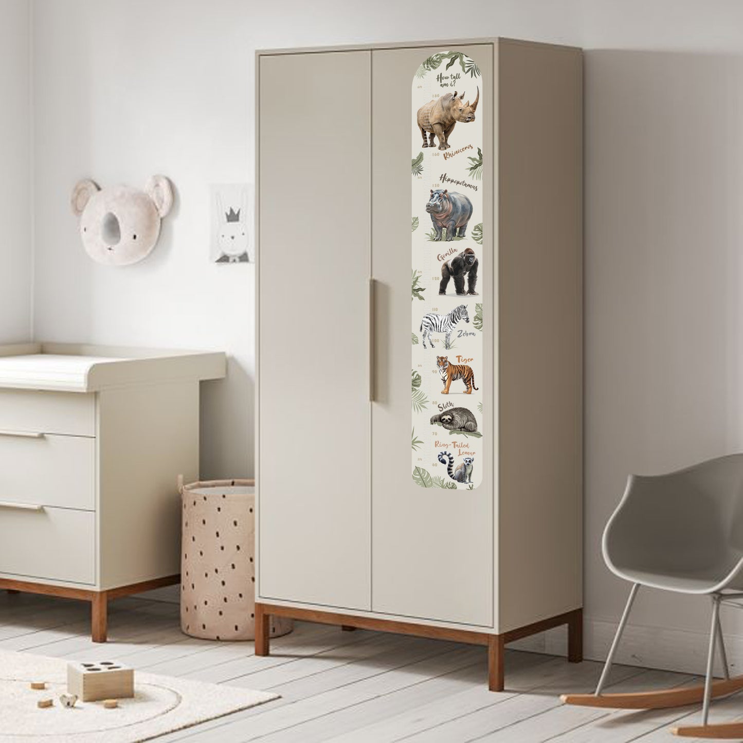 How Tall am i? Jungle Height Chart