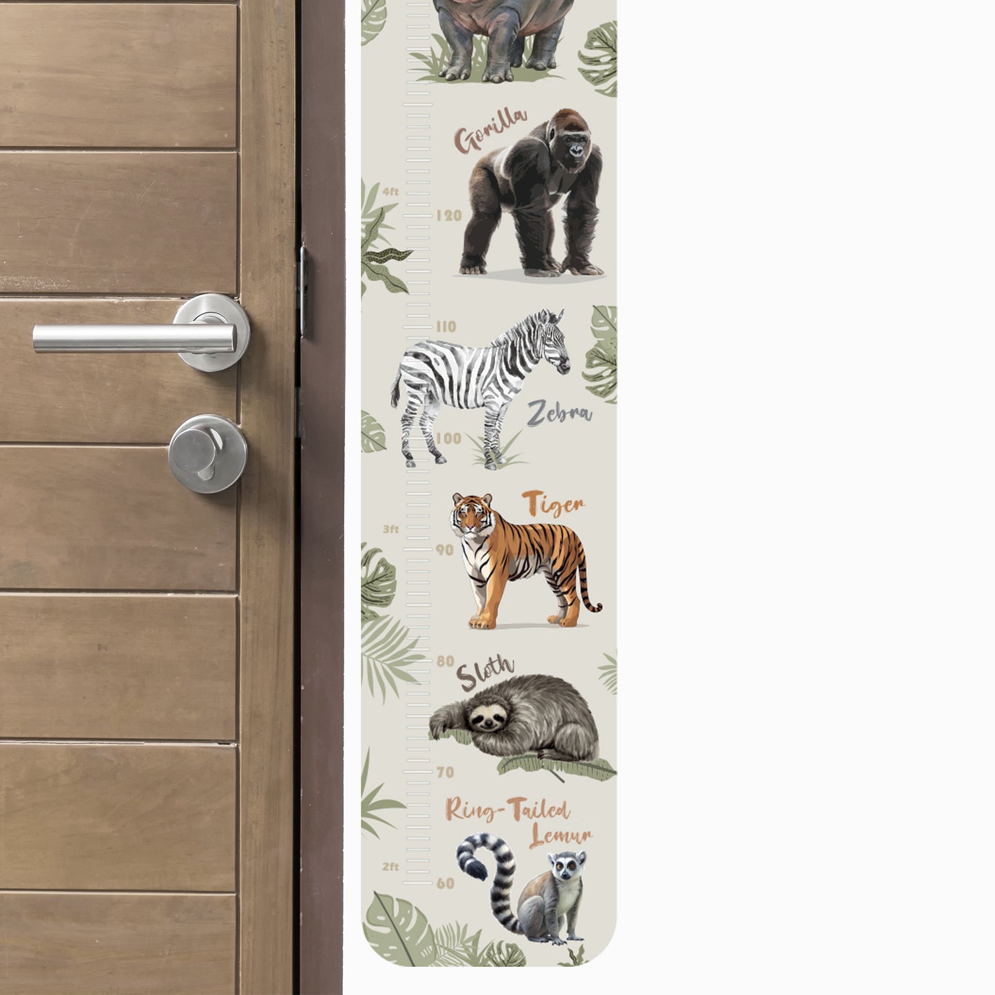 How Tall am i? Jungle Height Chart