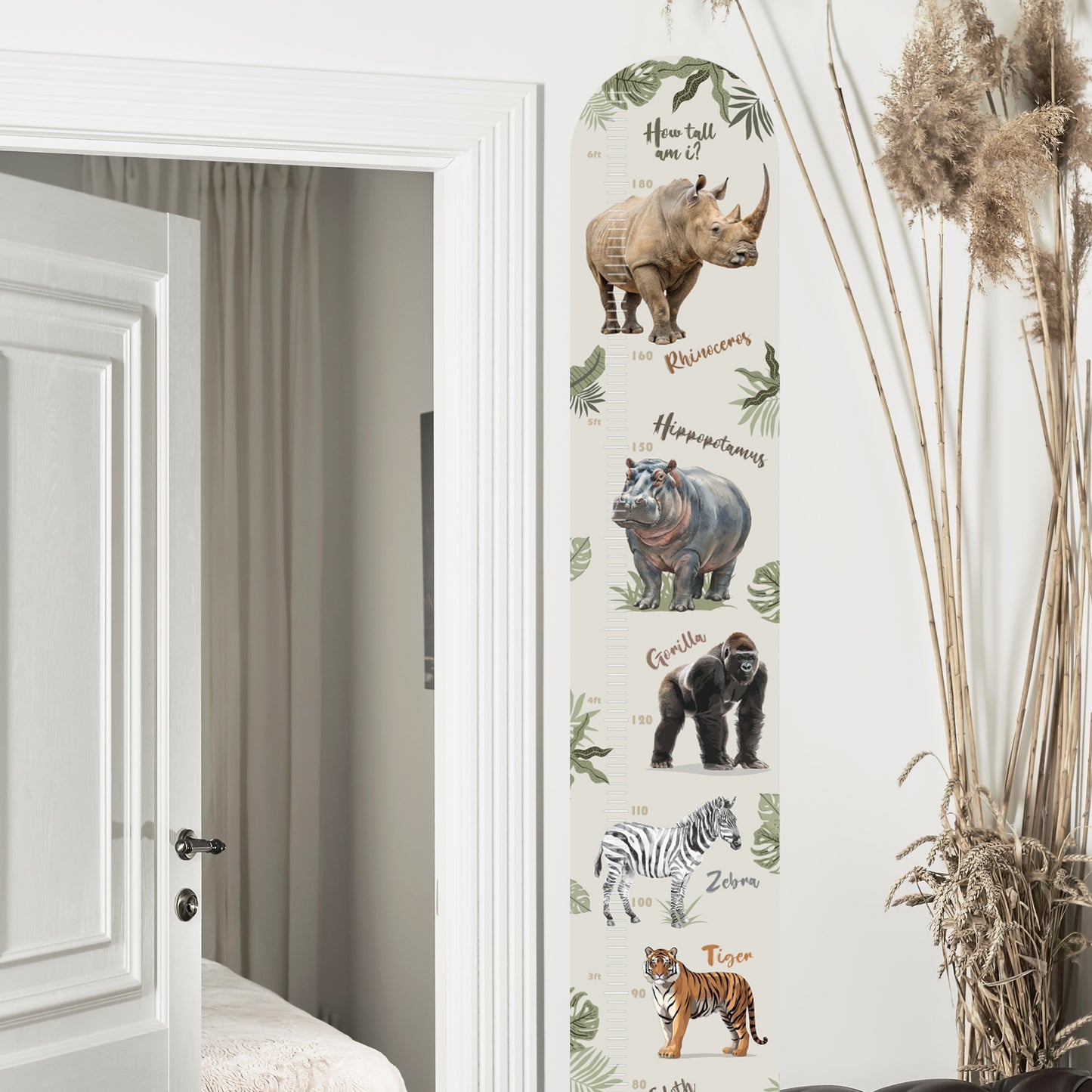 How Tall am i? Jungle Height Chart