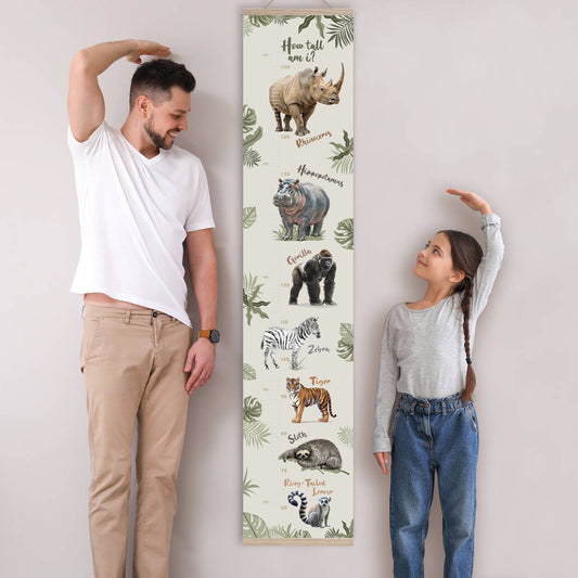 How tall am I? Jungle height chart