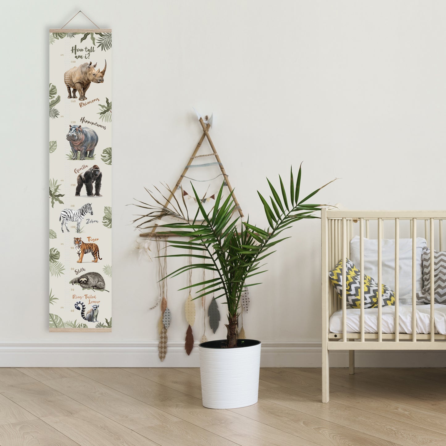 How tall am I? Jungle height chart