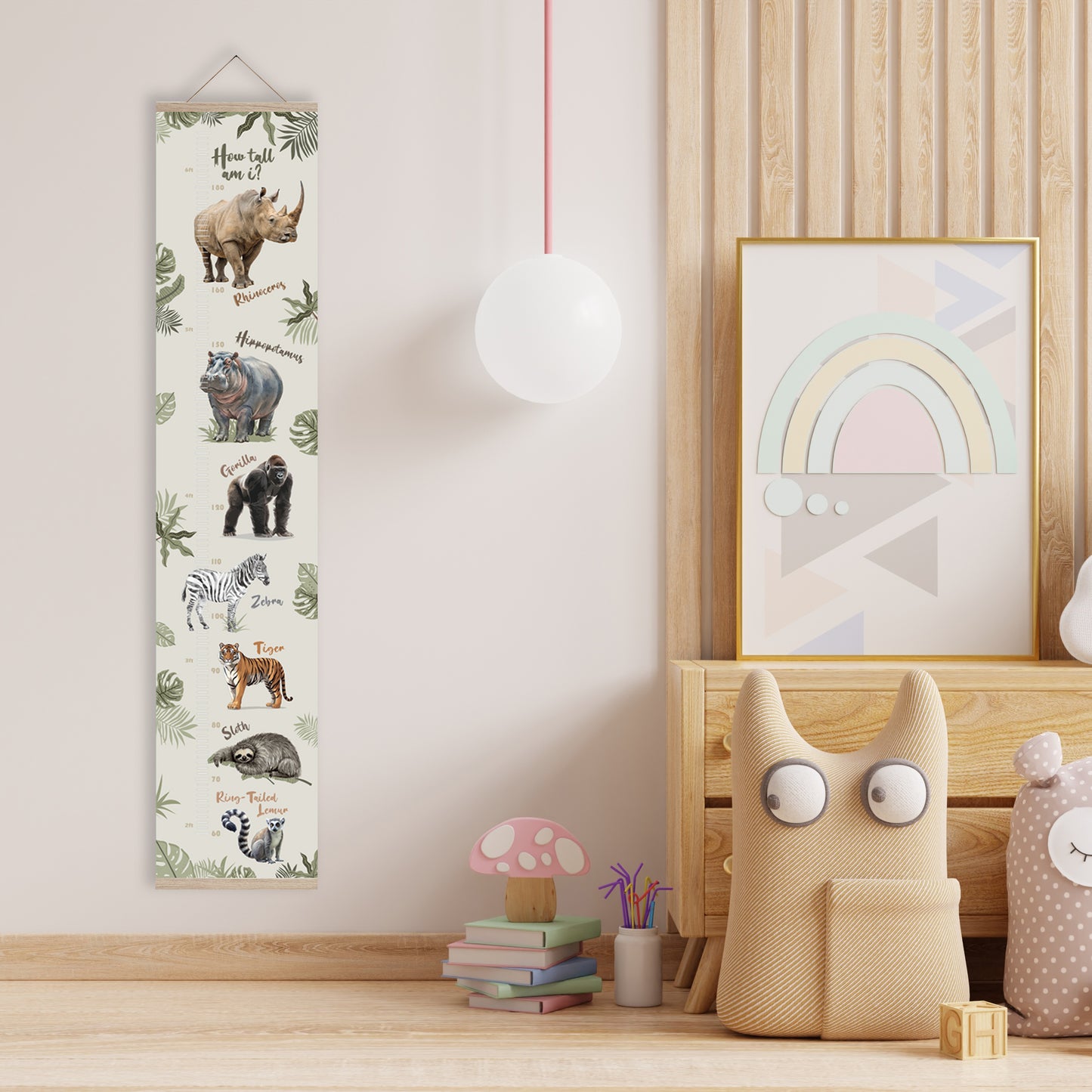 How tall am I? Jungle height chart