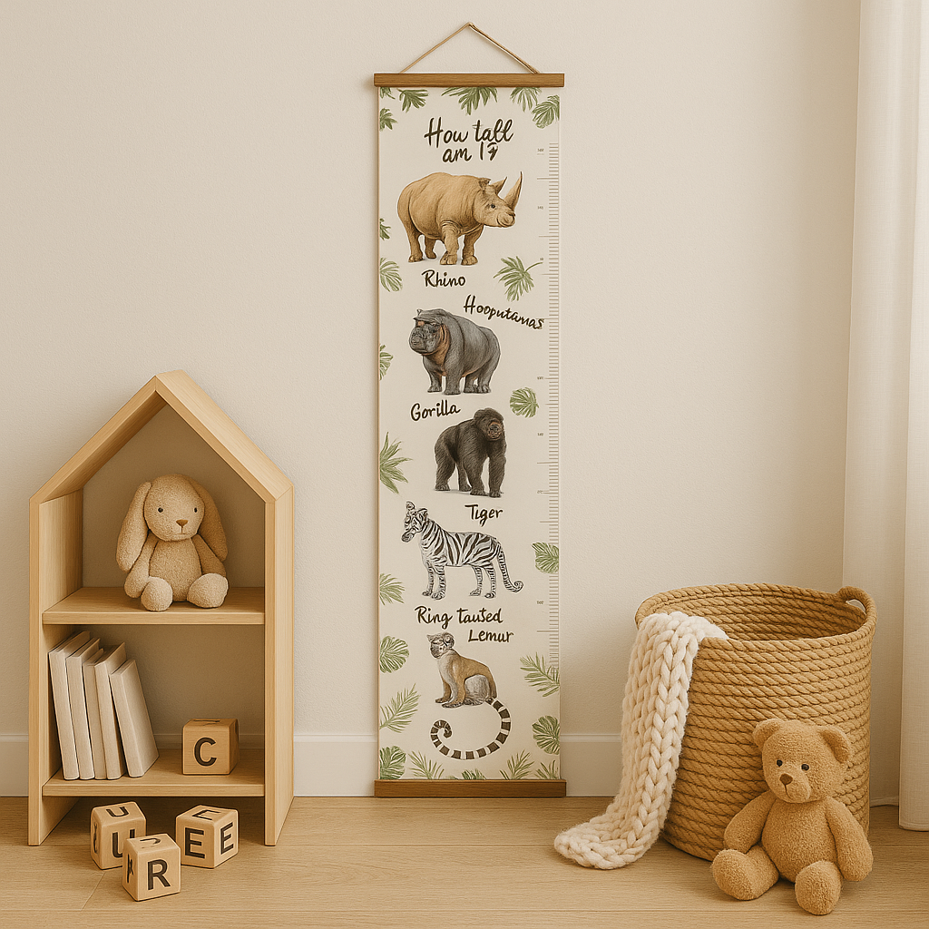 How tall am I? Jungle height chart