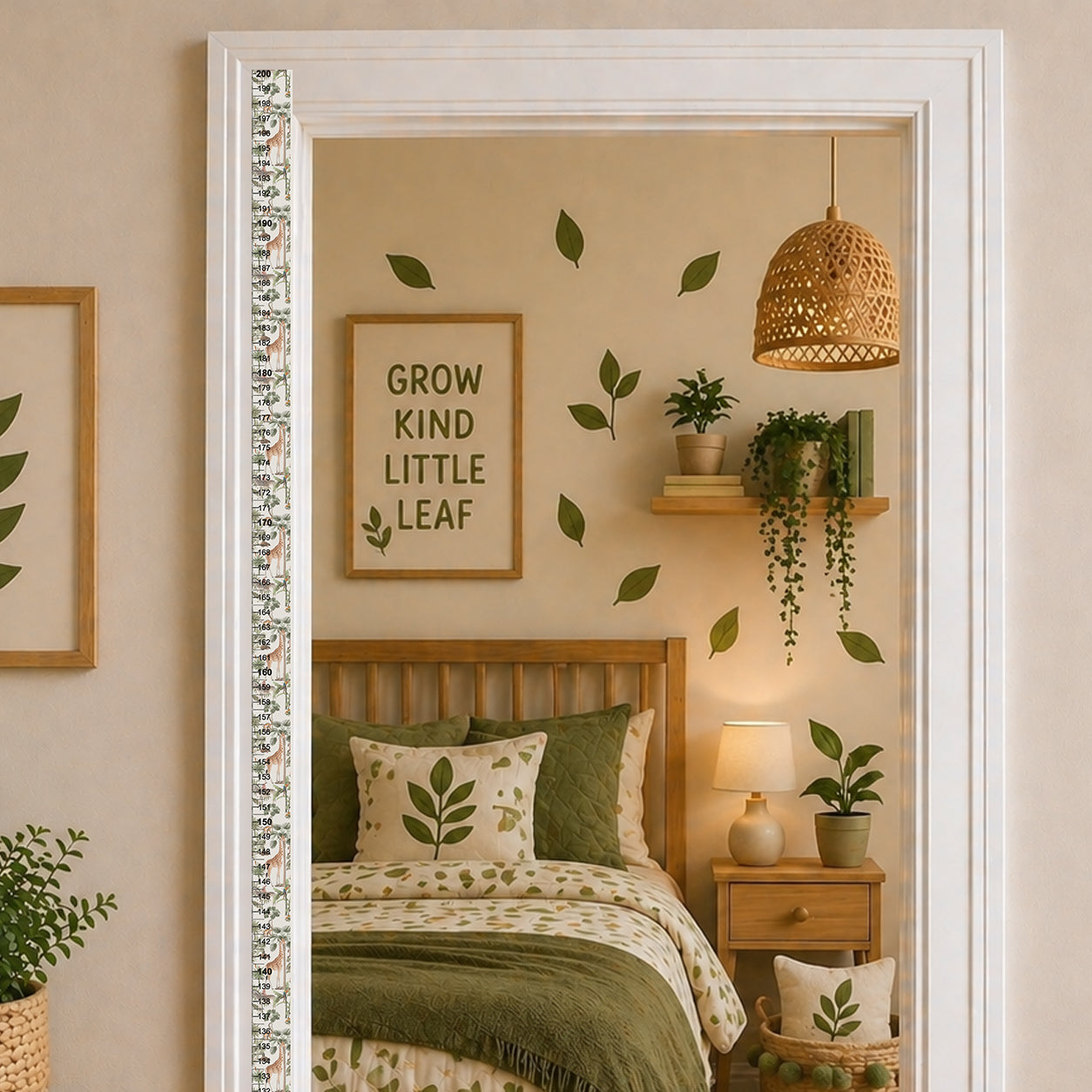 Giraffe design - Door frame height chart
