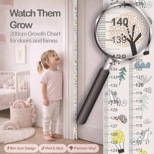Unicorn design - Door frame height chart