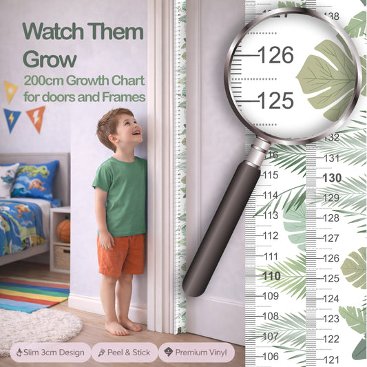 Leaf design - Door frame height chart