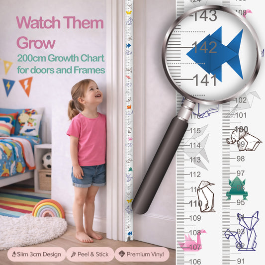 Origami design - Door frame height chart