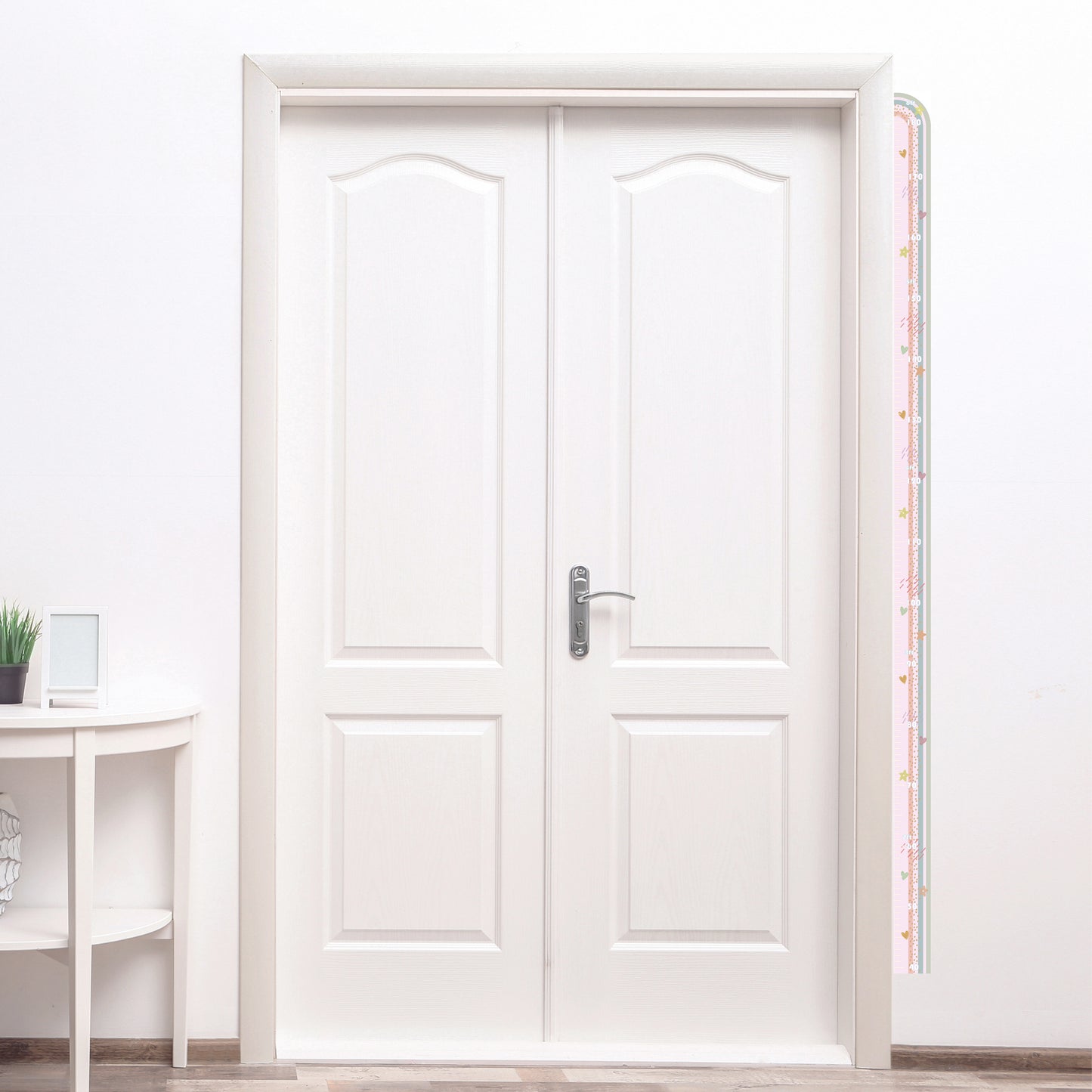 Dreamy Pastel Rainbow - Height chart