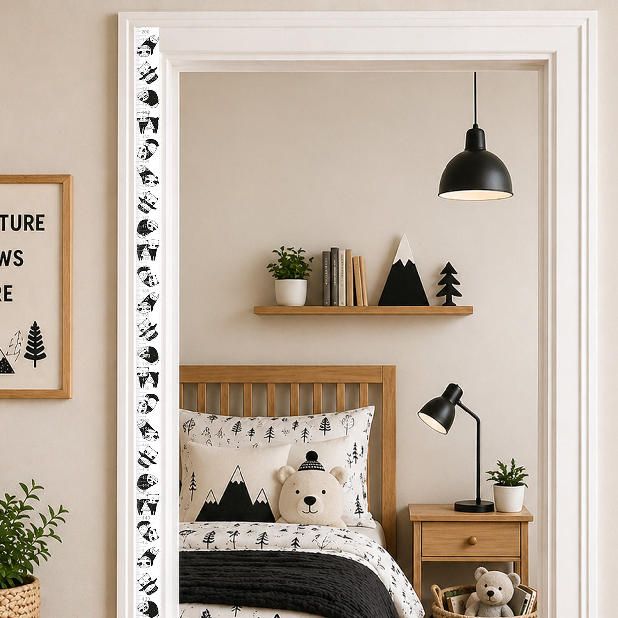 Panda design - Door frame height chart