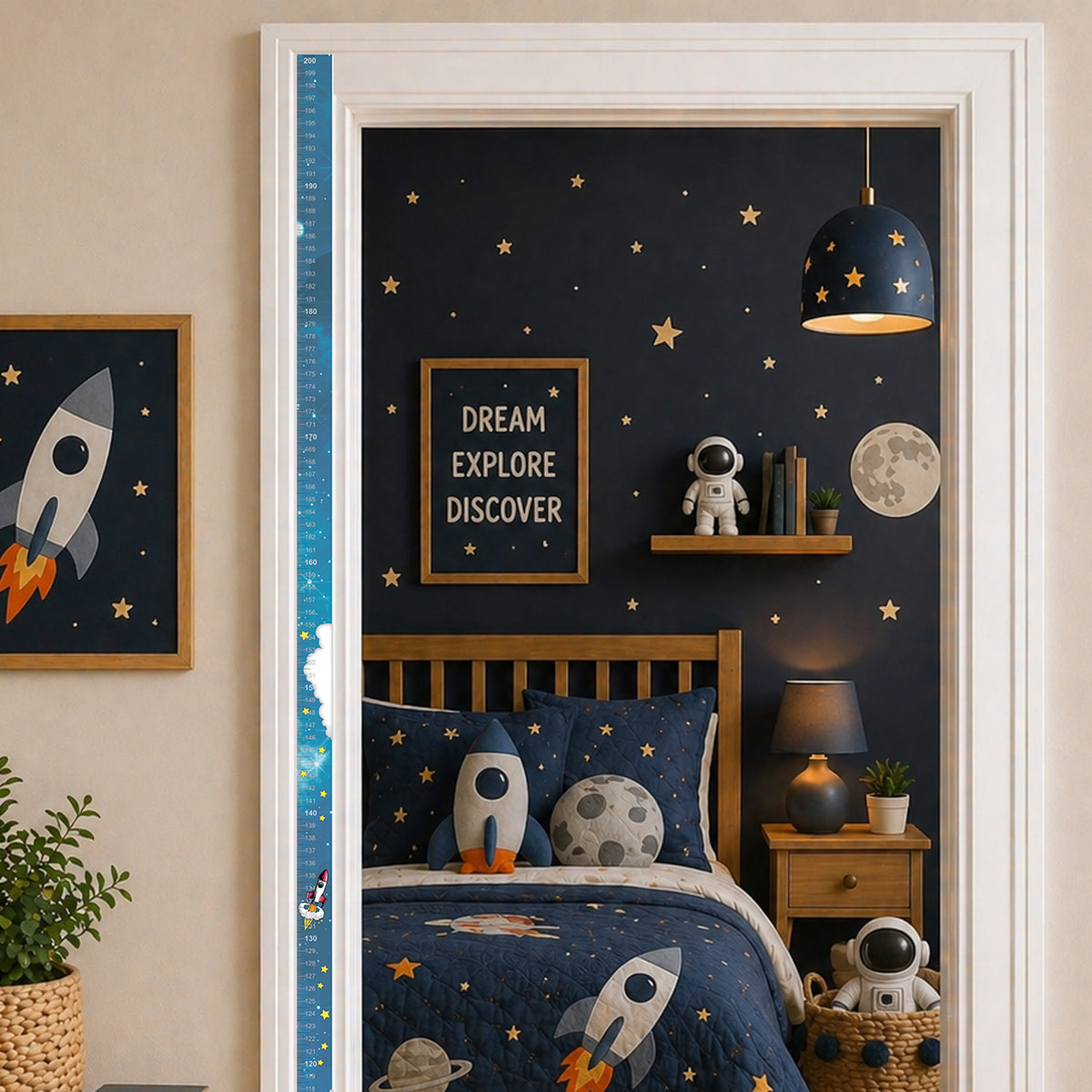 Space rocket design - Door frame height chart