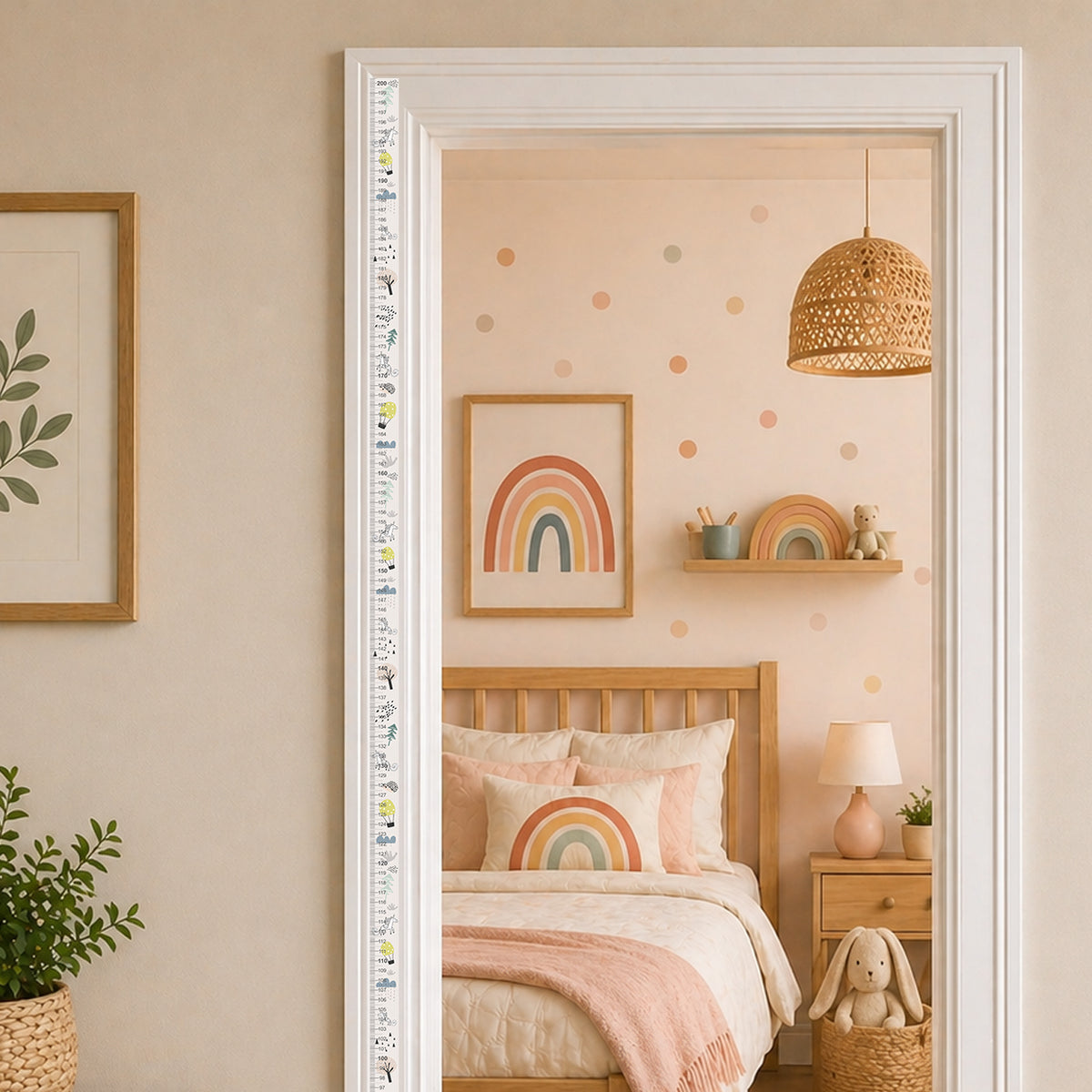 Unicorn design - Door frame height chart