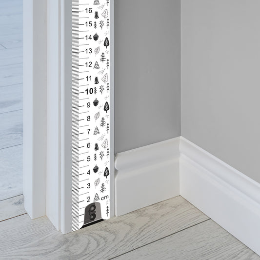 children's wall decals
children's heigh charts
children's growth charts
kids height charts
kids growth charts
nursery wall decal
nursery wall sticker 
woodland black and white 